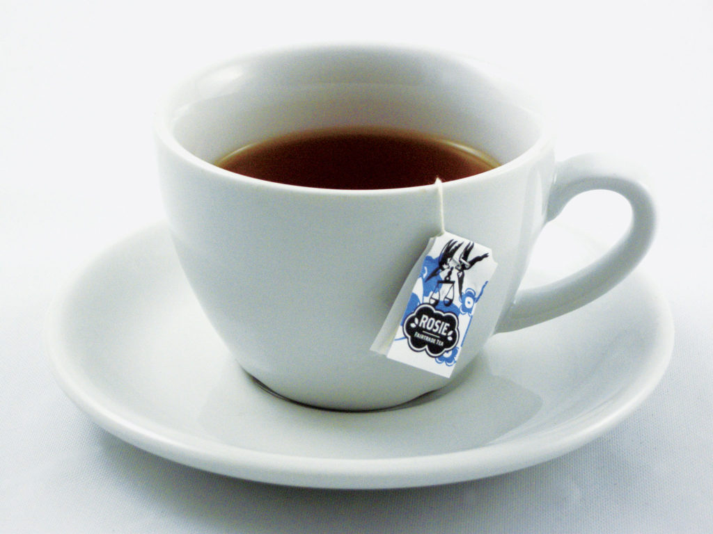 Rosie Fairtrade Tea, for Matthew Algie