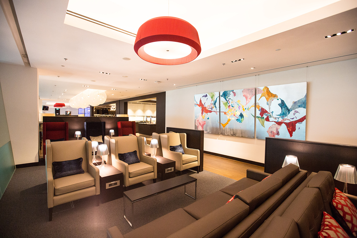 British Airways Lounge, Changi Airport Singapore