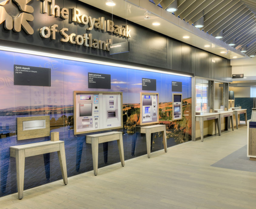 Royal Bank of Scotland retail banking concept environment