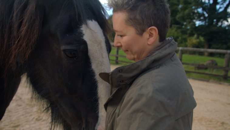 janice and horse
